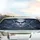 Intensely Angry Cartoon Face - Bold Statement Car Decor Gift for Enthusiasts Car Sunshade - 5