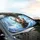 Reindeer Driver Sunglasses Satchel Snowy Pines Winter Wonderland - Wildlife Lover Gift Car Sunshade - 6