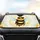 Chunky Smiling Cartoon Bee Sunglasses - Everyday Wildlife Gift for Bee Lovers Car Sunshade - 4