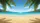 Golden Sand Tropical Beach Ocean Palms - Vacation Travel Essentials Car Sunshade - 7