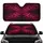 Magenta Hot Pink Leopard Print Fur - Wildlife Lover Gift Car Sunshade - 1