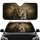 Golden Tan Leopard Fur Rosettes Black Spots - Wildlife Lover Gift Car Sunshade - 1