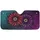 Pop Art Gerber Daisy Floral Graphic Novel - Dark Gritty Magenta Purple Car Decor Gift Car Sunshade - 3