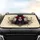 Dia de los Muertos Sugar Skull Woman Crimson Roses Gothic Tendrils - Car Decor Gift Car Sunshade - 4