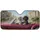Poodles Vintage Convertible Car - Luxury Lifestyle Gift for Dog Lover Car Sunshade - 3