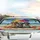 Happy Dachshunds Tropical Beach Vacation - Beach Lifestyle Gift for Dachshund Lovers Car Sunshade - 5