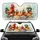 Chickens Sunglasses Watercolor Meadow Floral - Summer Farmhouse Decor Car Sunshade - 1