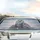 Snowy Owl Family Golden Eyes Arctic Landscape Hills Trees - Owl Lover Nature Gift Car Sunshade - 5