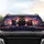 Cool French Bulldogs Dynamic City Night - Pet Lover Car Decor Gift Car Sunshade - 4