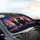 Cool French Bulldogs Dynamic City Night - Pet Lover Car Decor Gift Car Sunshade - 6