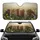 Antique Books Wildflower Meadow - Library Decor Gift for Readers Car Sunshade - 1