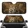 High-Definition Textured Leopard Fur Gold Rosettes - Wildlife Lover Gift Car Sunshade - 1