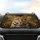 High-Definition Textured Leopard Fur Gold Rosettes - Wildlife Lover Gift Car Sunshade - 4
