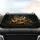Spotted Toadstool Chanterelle Bolete Mushroom Forest Floor Scene - Nature Lover Gift Car Sunshade - 4