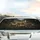Spotted Toadstool Chanterelle Bolete Mushroom Forest Floor Scene - Nature Lover Gift Car Sunshade - 5