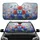 Blue Morpho Butterflies Coral Poppies Botanical Garden - Nature Lover Car Decor Car Sunshade - 1