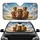 Golden Retrievers Driving Sunglasses - Adventure Travel Gift for Dog Lovers Car Sunshade - 1