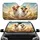 Jack Russell Terriers Red Ball Blue Bird - Road Trip Dog Lover Gift Car Sunshade - 1