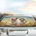 Jack Russell Terriers Red Ball Blue Bird - Road Trip Dog Lover Gift Car Sunshade - 5