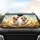 Jack Russell Terriers Red Ball Blue Bird - Road Trip Dog Lover Gift Car Sunshade - 4