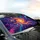 Vortex Currents Spirals Droplets Swirls - Travel Essentials Car Sunshade - 6