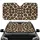 Cream Tan Deep Brown Leopard Fur Spot Animal Print Luxury Style Accent Wildlife Lover Gift Car Sunshade - 1