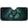 Majestic Serpentine Dragon Glowing Emerald Eyes - Dark Fantasy Lover Gift Car Sunshade - 3