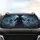Menacing Skeletal Grim Reaper Spectral Mist - Gothic Style Car Accessory Car Sunshade - 4