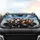 Expressive Cows in Sunglasses Driving - Road Trip Auto Decor Gift for Animal Lover Car Sunshade - 4