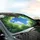 Tree Canopy Sky Clouds Sunlight - Nature Lover Gift Car Sunshade - 6