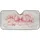 Blush Rose Ivory Pink Satin Bows Ribbons - Everyday Use Vehicle Interior Accessory Car Sunshade - 3