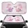 Baby Dinosaurs Stegosaurus Pterodactyl Brontosaurus Palm Trees - Prehistoric Fan Gift Car Sunshade - 1