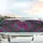 Dense Five-Petaled Flowers Swirling Tendrils Leaves - Car Decor Gift Car Sunshade - 5