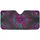 Dense Five-Petaled Flowers Swirling Tendrils Leaves - Car Decor Gift Car Sunshade - 3