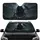 Skeletal Grim Reaper Raven Skulls Gnarled Branch Ominous Forest Desolate Sky - Gothic Fantasy Decor Gift Car Sunshade - 1