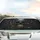 Dark Charcoal Geometric Skull With Gold Teeth - Luxury Driver Gift Car Sunshade - 5