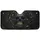 Dark Charcoal Geometric Skull With Gold Teeth - Luxury Driver Gift Car Sunshade - 3