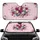 Metallic Glitter Holographic Stars Gingham - Car Decor Gift Car Sunshade - 1