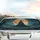 Spooky Castle Harvest Moon Jack-o'-Lanterns - Halloween Decor Gift Car Sunshade - 5