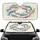 Pastel Narwhal School Underwater - Ocean Lover Gift Car Sunshade - 1