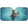 Realistic Mallard Duck Swimming Water Splashes - Wildlife Lover Gift Car Sunshade - 3