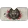 Lion Roar Fangs Golden Eyes Mane Red Ink Splashes - Wildlife Lover Gift Car Sunshade - 3