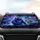 Panda Tiger DJ Futuristic Rave Club Lasers Turntables - Music Lover Party Event Gift Car Sunshade - 4