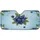Juicy Blueberries Green Leaves Delicate Flowers - Botanical Garden Gift Car Sunshade - 3