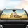 Baby Duck Ragdoll Cat Blue Eyes Teddy Bear Rolling Hills Sky - Wildlife Lover Gift Car Sunshade - 4