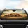 Snuggled Golden Retriever Puppies Meadow - Dog Lover Travel Gift Car Sunshade - 4
