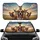 Dynamic Boxer Dogs Golden Hour Adventure - Pet Owner Road Trip Gift Car Sunshade - 1