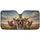 Dynamic Boxer Dogs Golden Hour Adventure - Pet Owner Road Trip Gift Car Sunshade - 3