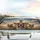 Dynamic Boxer Dogs Golden Hour Adventure - Pet Owner Road Trip Gift Car Sunshade - 5