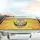 Wide-Eyed Grinning Cartoon Face with Bright White Teeth - Cartoon Fan Gift Car Sunshade - 5